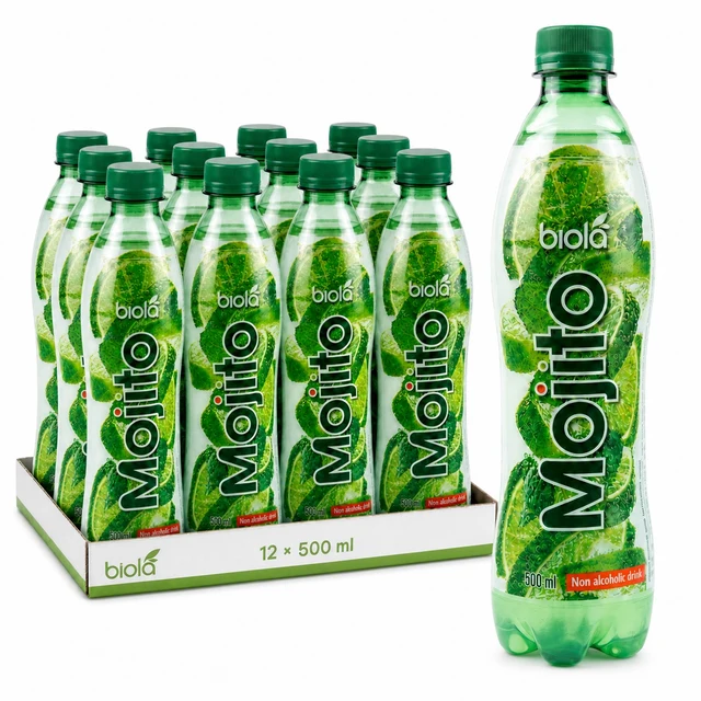 Biola Mojito case and bottle